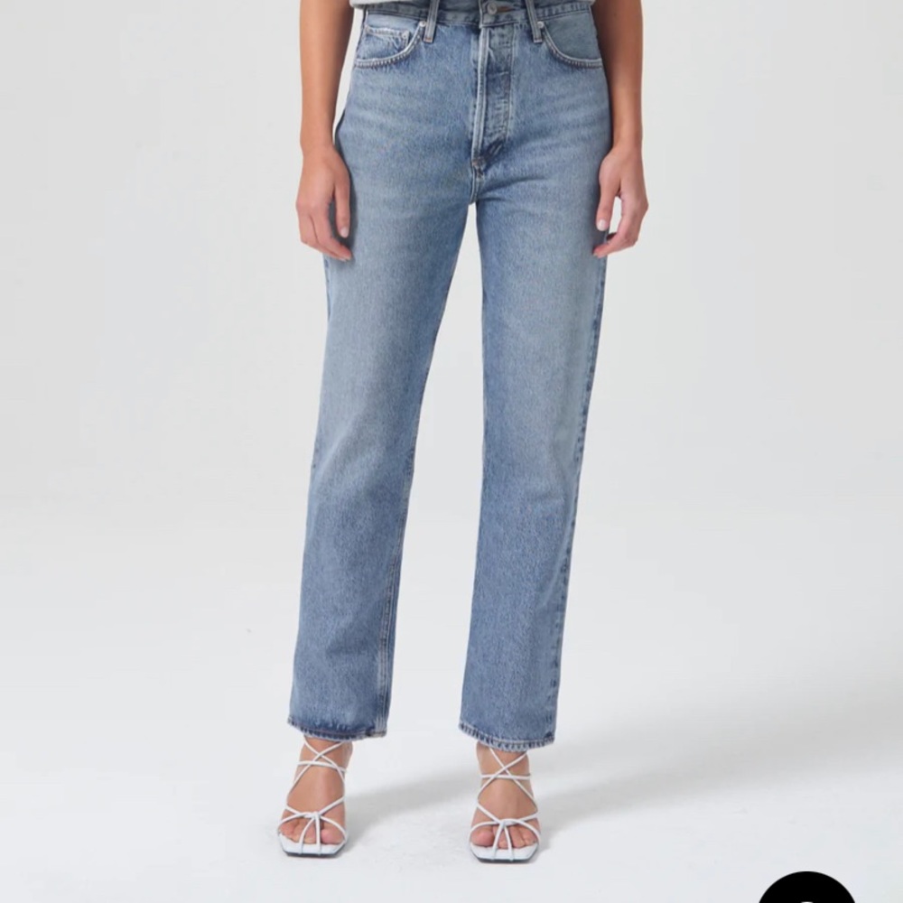 Agolde
90'S PINCH WAIST HIGH RISE STRAIGH
IN NAVIGATE
Size 27